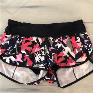 Lululemon Speed Shorts